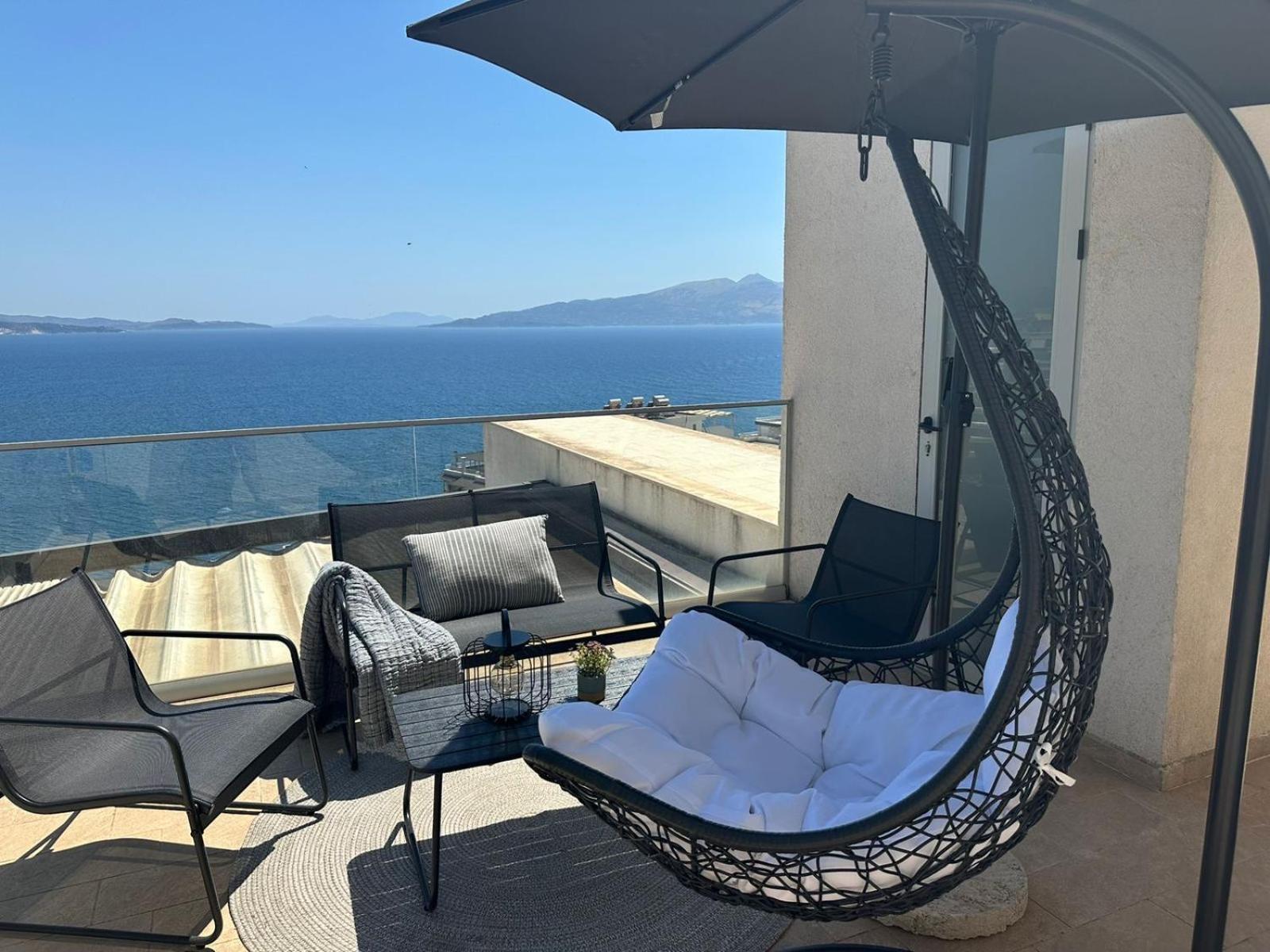 Marsela Gurma Apartments Sarandë Exterior foto